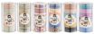 Set de 6 rouleaux de Washi tape - 2,5M 