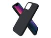 JAYM - Coque de protection pour téléphone portable - silicone liquide - noir - pour Samsung Galaxy S25+