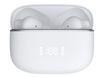 JAYM G54 - Écouteurs sans fil avec micro - intra-auriculaire - Bluetooth - Suppresseur de bruit actif - blanc
