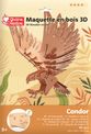Maquette bois 3D - Condor - 49 pièces