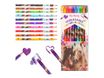 Miss Melody - Stylo effaçable - couleurs assorties - avec gomme