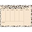 Hebdo Planner Roar 26,5 x 18 cm - Visuel clair - Exacompta