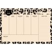 Hebdo Planner Roar 26,5 x 18 cm - Visuel foncé - Exacompta