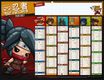 Calendrier Ninja's - 32 x 42 cm - Bouchut
