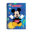 Cahier de texte Mickey - 18x22 cm - Marine - Bagtrotter