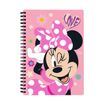 Cahier de texte Minnie - 18x22 cm - Rose - Bagtrotter