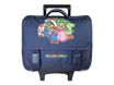 Bagtrotter Super Mario - Cartable à roulettes - 2 compartiments, 38 cm - marine