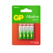 GP BATTERIES - 4 piles alcalines - AAALR03