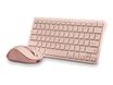 NGS Fantasy Kit - Ensemble clavier et souris sans fil - rose