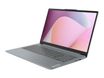 Lenovo IdeaPad Slim 3 15ABR8 82XM - PC portable 15.6" - Charnière 180 degrés - AMD Ryzen 7-5825U - 16/512 Go - gris