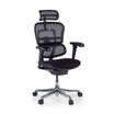Fauteuil de bureau ERGOHUMAN Ultra - Assise tissu - noir