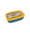 Fiambrera Mil 1.100ML con cubiertosYellow