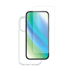 JAYM - Coque de protection souple pour Apple iPhone 17 Pro Max - + Verre trempé 9H 2.5D - Transparent