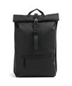 Rains – Sac à dos Roll-top – 13 L – Noir – 2 compartiments – Polyester
