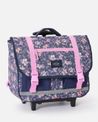 RIP CURL – Cartable à roulettes Navy Pink – 2 compartiments – 41 × 38 × 21 cm