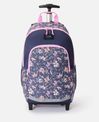 RIP CURL – Sac à dos à roulettes Navy Pink – 2 compartiments – 49 × 32 × 22 cm