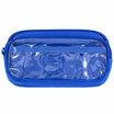 Trousse Rectangulaire Nylon - 3 Compartiments - 21 x 8 x 13 cm - Assortis