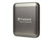 Transcend ESD420 - SSD externe (portable) - 2 To - USB 3.2 Gen 2x2 (USB-C connecteur) - gris de fer