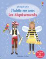 Usborne - J'habille mes amies - Les déguisements - autocollants