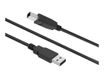 Force Power Lite - Câble USB (M) pour USB type B (M) - USB 2.0 - noir