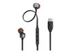JBL TUNE 310C - Écouteurs avec micro filaire - USB-C - noir