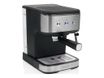 Princess 249441 - Cafetera con espumador de leche - 20 bar - negro