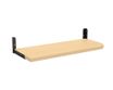 Tablette repose-sac NOVA - mélaminé - structure époxy - 20x48 cm - Hêtre miel