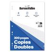 Copies Doubles - 300 pages - A4 - Petits carreaux - Perforées - Bureau Vallée