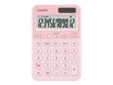 Casio MS-20YC - Calculatrice - 12 chiffres - panneau solaire, pile - Rose
