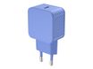BIGBEN Connected - Chargeur secteur - 20 Watt - PD 3.0, GAN - Fast Charge (USB-C) - bleu