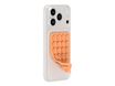 Bigben -Support de téléphone portable à ventouse - double face - orange