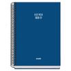 Agenda escolar espiral semana vista azul Colour Vibes 150 x 210 mm
