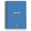 Agenda escolar espiral semana vista azul Element 150 x 210 mm