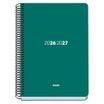 Agenda escolar espiral semana vista verde Element 150 x 210 mm