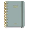Agenda escolar Wire-O día página verde 150 x 210 mm