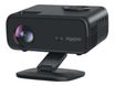 Irradio VDP-IR Smart 600HD - Projecteur LCD portable FHD - 600 ANSI lumens - Wi-Fi,LAN - gris foncé