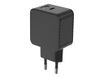 BIGBEN Connected - Adaptateur secteur GaN - 45 watt - 2 connecteurs de sortie (USB-C, USB) - noir