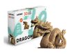 CARTONIC - Dragon - puzzle 3D - 126 pièces