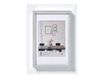 Walther Steel Style - Cadre photo - Conçu pour : 6x8 po (15x20 cm) - plastique, MDF - rectangulaire