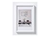 Walther Steel Style - Cadre photo - Conçu pour : 8x12 pouces (20x30 cm) - plastique, MDF - rectangulaire