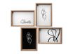 Walther Silhouette - Cadre photo - Conçu pour : 4 x 4 x 6 pouces (10 x 15 cm) - bois, MDF - rectangulaire