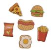 Lot de 6 Magnets Décor Fast Food