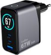 Cargador de pared CoolBox USB-C GaN 67 W Power Delivery