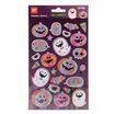 APLI - 24 pegatinas - Calabazas rosas de Halloween
