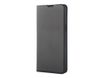 JAYM - Étui à rabat pour Xiaomi Redmi Note 15 Pro Plus 5G - toucher doux, support - polyuréthanne thermoplastique (TPU) - noir