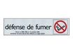 Pickup - Plaque de signalisation - 165 x 44 mm - défense de fumer
