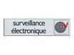 Pickup - Plaque de signalisation - 165 x 44 mm - sous surveillance