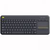 Teclado logitech k400 plus negro
