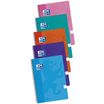 Pack Oxford 5 cuadernos A4 con espiral, cuadrícula 4x4 mm con margen – 80 hojas colores tendencia