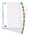 Oxford StrongLine - Intercalaire 26 positions A à Z - A4 Maxi - carte blanche